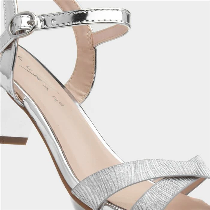 Lunar Republic Womens Silver Heel 6 Lunar Republic Womens Silver Heel - Image 4