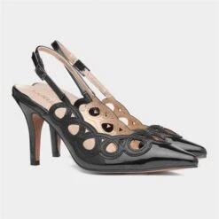 Lotus Debbie Womens Black Patent Snake Heel 11 Lotus Debbie Womens Black Patent Snake Heel -Footpatrol Shop 149058 2 L06.20230728000144
