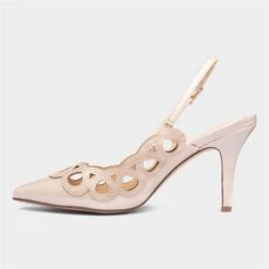 Lotus Debbie Womens Nude Patent Snake Heel -Footpatrol Shop 149059 2 L03.20230703000124