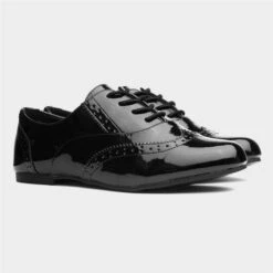 Lilley April Womens Black Brogue Shoe -Footpatrol Shop 150015 2 L06.20230815000253