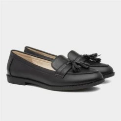 Lilley Anais Womens Black Matte Loafer -Footpatrol Shop 15071 2 L06.20230316000220