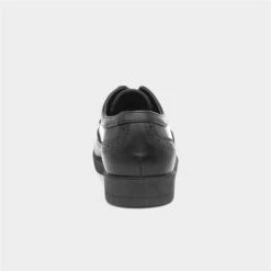 Lilley Agnes Womens Brogue Lace Up Shoe In Black -Footpatrol Shop 15097 2 L04.20230316000219