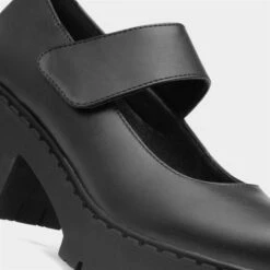 Heart Summer Womens Black Wide Strap Shoe -Footpatrol Shop 159013 2 L05.20230629000138