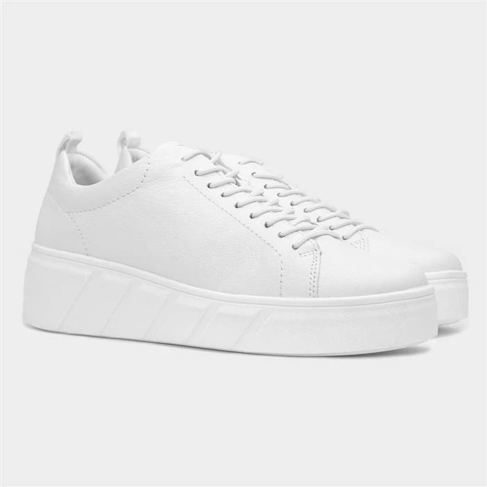 R-Evolution By Rieker Womens White Leather Shoe 7 R-Evolution By Rieker Womens White Leather Shoe - Image 5