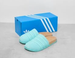 Adidas Originals Adimule Lea Slides -Footpatrol Shop fp 628578 e